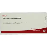 Wala Geneesmiddelen (eigen cnk) Glandula Thyreoidea GL D 4 Ampullen 10X1 ml