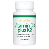 Vision Healthcare B.V. Vitamin D3 5000 I.e. plus K2 200 µg Kapseln 90 St