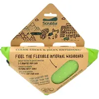 Scrubba Wash Bag Mini Reisewaschmaschine - STK - grün