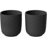 Villeroy & Boch Becher Set 2tlg. Manufacture Collier noir