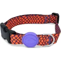 Morsö Halsband Hond Gerecycled Urban Lizard Rood