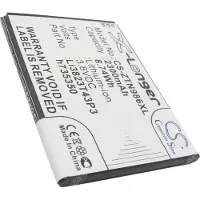 AccuCell Akku passend für ZTE Blade Q Maxi, Li3823T43P3h735350 3,8 Volt 2250mAh