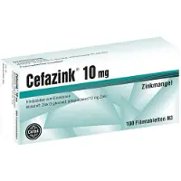 Cefak KG Cefazink 10 mg Filmtabletten 100 St