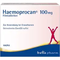 Betapharm Arzneimittel GmbH Haemoprocan 100 mg Filmtabletten 100 St