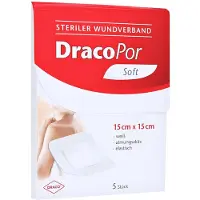 Dr. Ausbüttel & Co. GmbH Dracopor Wundverband 15x15 cm steril 5 St