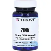 GALL PHARMA Zink 30 mg GPH Kapseln 90 St
