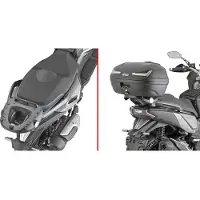 Givi Topcaseträger für M-Platten SR7070 für Sym ADX 300 2024- Unisexneutral036 - Motorradzubehör - Motorradgepäck