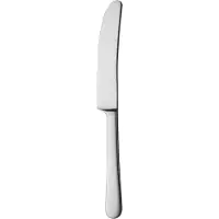 Georg Jensen Besteckmesser Copenhagen langer Griff gezahnt matt
