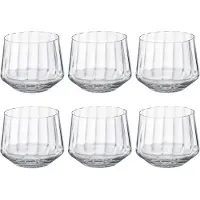 Georg Jensen Tumbler Bernadotte Low Crystalline 250 ml (6er-Set)