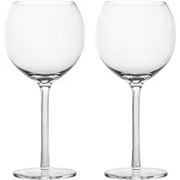Sagaform Saga Glass Weingläser, 2 Stück, 0,37 l