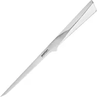 Stelton Ausbeinmesser Trigono, Fleischmesser, Küchenmesser, Chromium 18, Silbern, 32.5 cm, 353