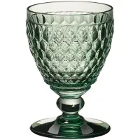 Villeroy & Boch 1173090032, Weißwein-Glas, Hock-Glas, Kristall, Glas, Grün, Chardonnay-Wein, Grauburgunder-Wein, Boston