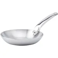 De Buyer Bratpfanne Edelstahl 3-Schicht Konstruktion Ø 20 cm Induktionsgeeignet Französische Herstellung