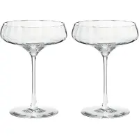 Georg Jensen Cocktailgläser Bernadotte Crystalline 200 ml (2er-Set)