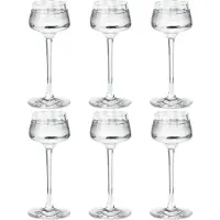 Georg Jensen Bernadotte Likörglas 4 cl 6er-Pack Klar