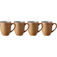 Bitz Tasse mit Henkel 30 cl 4er-Pack Wood/Ocean