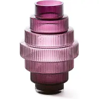 Pols Potten Vase Steps Dark Purple Purple S