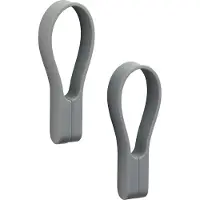 Zone Denmark Handtuchhaken Loop Grey (2-teilig)