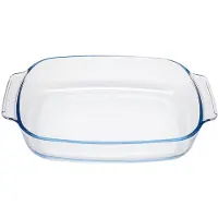 Guardini Glass baking dish rectangular Borosilicate Glass 34x22 5x6cm / 2 7L 8006043023251