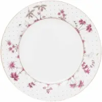 Pip studio Frühstücksteller Jolie Dots Gold Pink 21cm (Set von 6 Stück)