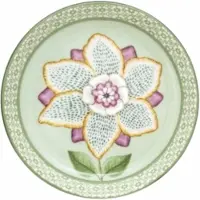 Pip studio Teebeutelablage Lily & Lotus Light Green 9 cm (Set von 6)