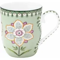 Pip studio Tasse Lily & Lotus Light Green 145 ml (Set von 6)