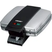 Cloer Waffelautomat 1445 930Watt schwarz/Edelstahl