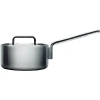 Iittala Tools Stielkasserole mit Deckel - 2 l - Gebürsteter Edelstahl