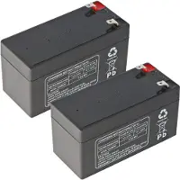 AccuCell Blei Akkueinsatz passend für Wissner-Bosserhoff Linet Krankenbett Multicare Image 3 Type 8214-3040 2x12 Volt 1,2 Ah