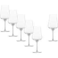 Zwiesel Glas Schott 6 Stück Beaujolais Rotweinglas Fine tritan· kristall, Hergestellt in EU· spülmaschinenfest· tritan protect· Rotweinglas, Roséweinglas, 113759