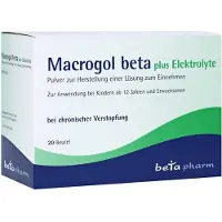 Betapharm Arzneimittel GmbH Macrogol beta plus Elektrolyte Pulver 20 St