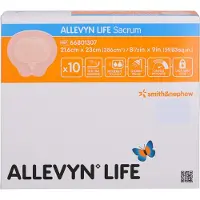 CC Pharma GmbH Allevyn Life Sacrum gr.21,6x23cm Silik.s 10 St