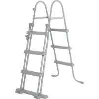 Bestway Flowclear Sicherheitsleiter 107 cm, Maximale Tragfähigkeit: 150 kg