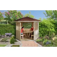 Weka Pavillon 233 "Alles dabei" B x T x H 283 x 327 x 245