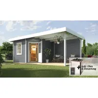 Weka Saunahaus SALO 2, OS 7,5 KW ,hellgrau x B x T x H x 646 x 338 x 237