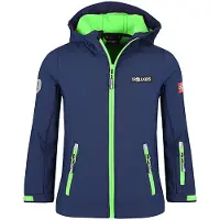 TROLLKIDS Softshelljacke "Oslofjord" in Dunkelblau/ Grün - 104