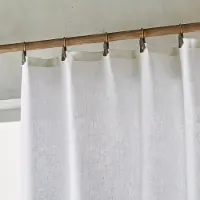 AM.PM Vorhang Private Aus Vorgewaschenem Leinen Mit Ringen 140 x 180 cm