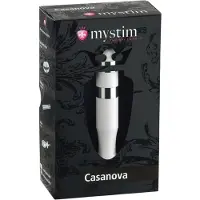 Mystim Casanova - Elektro-Stab-Dildo (weiß)