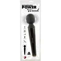 You2Toys Power Wand - Akku Vibrator für intensive Massagen (Schwarz)