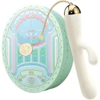 Zalo Ichigo Rabbit - App-gesteuerter Luxusvibrator (weiß)