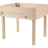 Hecht International 303930108-HE Hochbeet für Kinder 50x45x45cm aus Holz