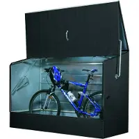 Trimetals Metallgerätehaus Fahrradbox für bis zu 3 Fahrrädern, anthrazit
