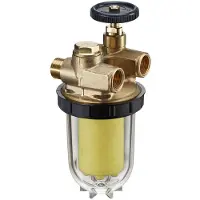 Oventrop OV Heizölfilter-Zweistrang Oilpur DN 10 Filtein Siku-Einsatz 50-75 my