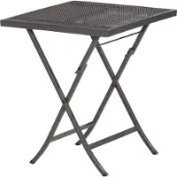 Merxx Gartentisch Samos, klappbar, 60 x 60 cm - Stahlgeflecht
