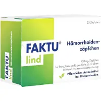 DR. KADE Pharmazeutische Fabrik GmbH Faktu lind Hämorrhoidenzäpfchen 25 St