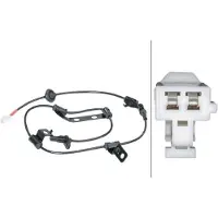 Hella Sensor Raddrehzahl 2-polig aktiv 990 mm Kabel für u.a. HYUNDAI ix35