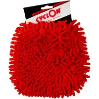 Cyclon Mikrofaser-Waschhandschuh - - Rot - Handwäsche - Effektive Reinigung - Weichheit - Optimale Absorption