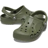 Crocs Baya Clogs Armee Grün