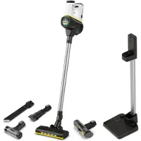 Kärcher VC 6 Cordless ourFamily Extra, 2-in-1-Stabstaubsauger, Beutellos, Schwarz, Gelb, Rechteckig, Trocken, HEPA
