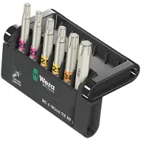 Wera 05073639001, 4 Stück(e), Torx Plus, TX20, TX25, TX30, TX40, 92 g, Tschechische Republik